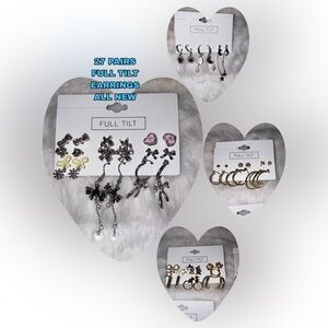 Full Tilt Women's Mixed Metal Earring Collection